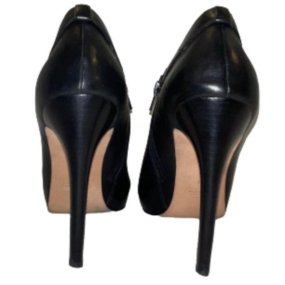 Coach Black Leather Delilah Booties size 10 - Picture 9 of 14